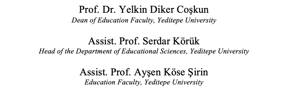 yeditepe Presidents of Conference