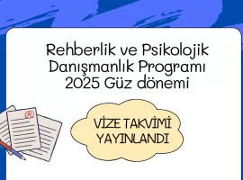 PDR Vize Duyuru
