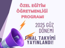 ÖZEL EĞT FİNAL DUYURU